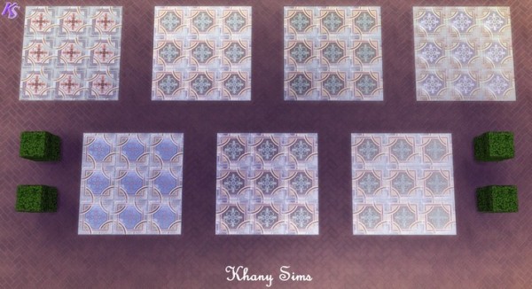  Khany Sims: Old worn tiles