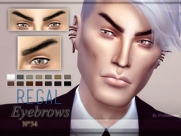  The Sims Resource: Eyebrow Megapack 3.0 by Praline Sims