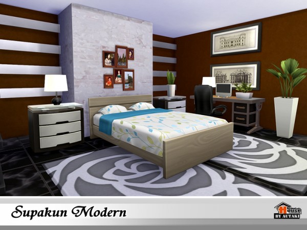  The Sims Resource: Supakun Modern by Autaki