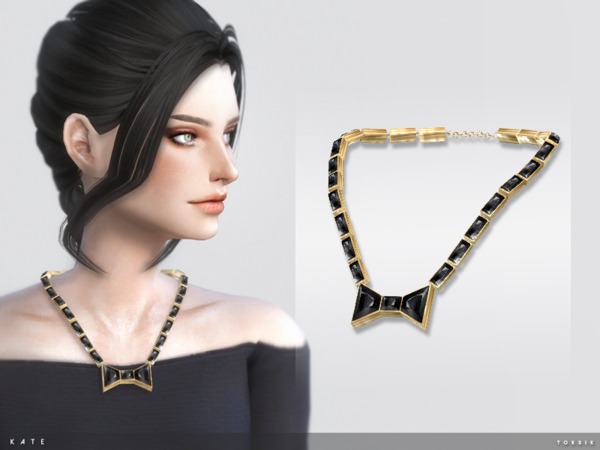  The Sims Resource: Kate Necklace by toksik