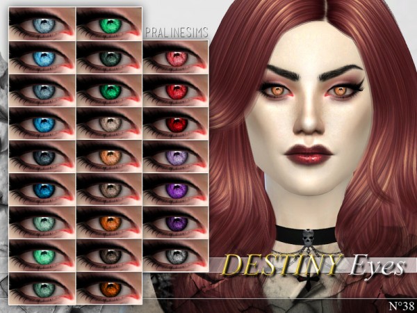 The Sims Resource: Crystal Eyes Minipack N02 - 3 Eyes by PralineSims ...