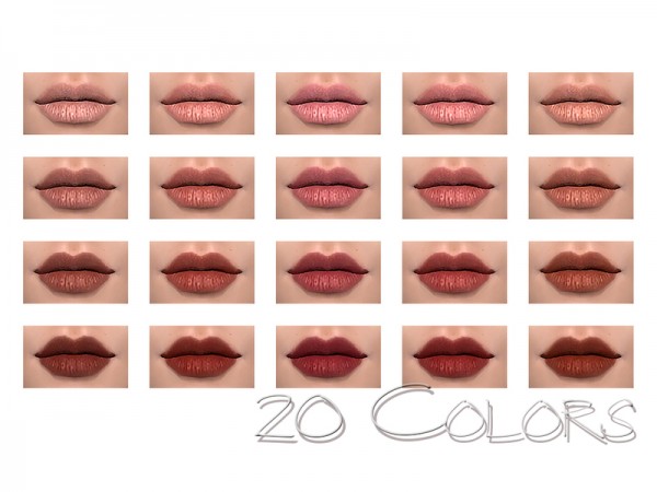  The Sims Resource: Dry Lips 01 by Ms Blue