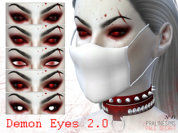  The Sims Resource: Demon Eyes 2.0   N41 by Praline Sims
