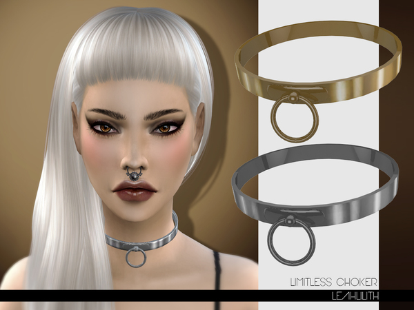  The Sims Resource: Limitless Choker by LeahLilith