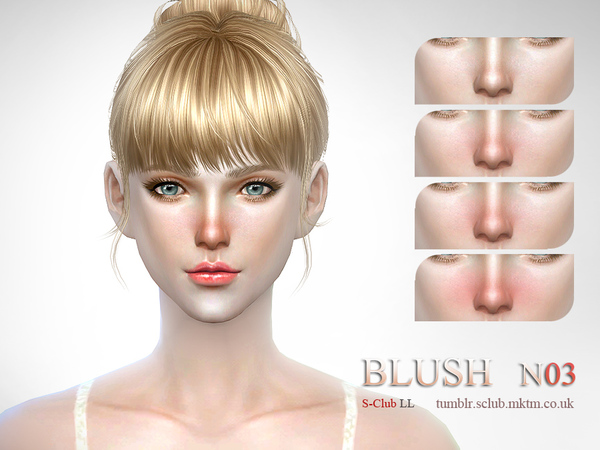  The Sims Resource: Blush 03 by S Club