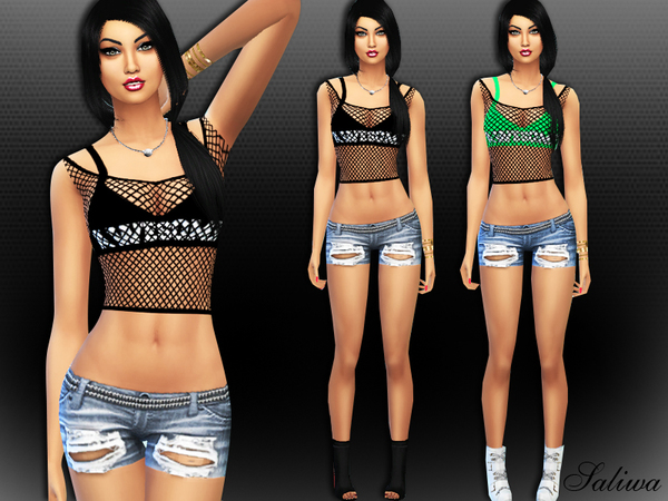  The Sims Resource: Awesome Outfit by Saliwa