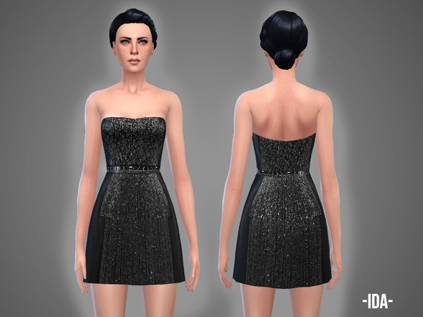  The Sims Resource: Ida   dress by April