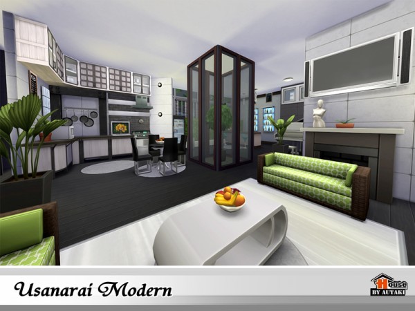  The Sims Resource: Uusanarai Modern by Autaki