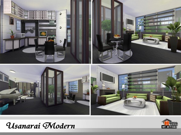  The Sims Resource: Uusanarai Modern by Autaki