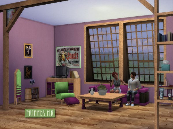  The Sims Resource: Friends MR by Kiolometro