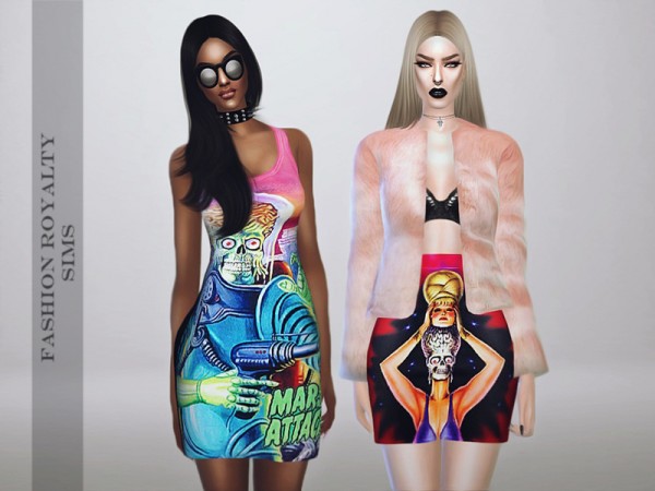  The Sims Resource: Mars Attacks Collection by FashionRoyaltySims