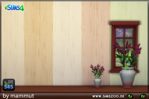  Blackys Sims 4 Zoo: Textile wall by mammut