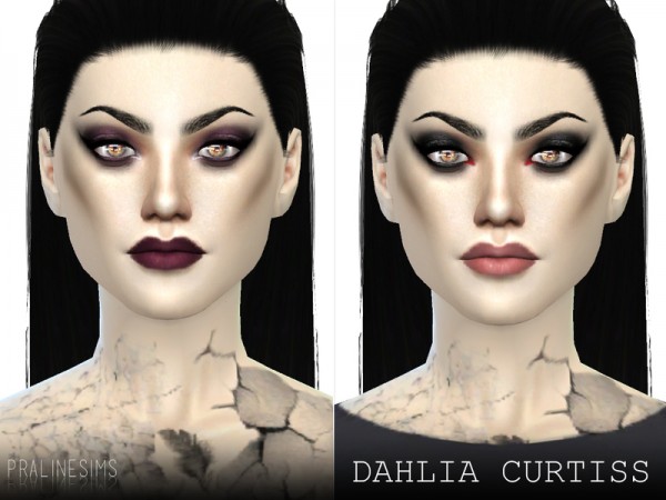  The Sims Resource: Dahlia Curtiss by Pralinesims