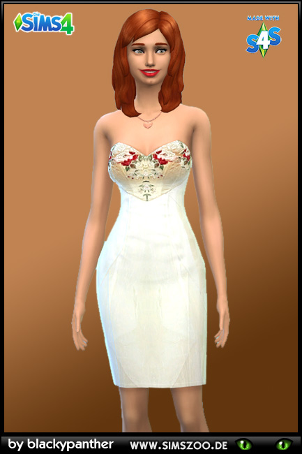 Blackys Sims 4 Zoo: Evening Dress 49 by blackypanther