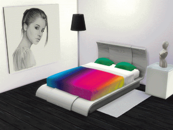  Akisima Sims Blog: Rainbow Beds