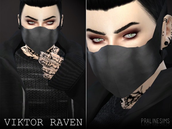  The Sims Resource: Viktor Raven by Pralinesims