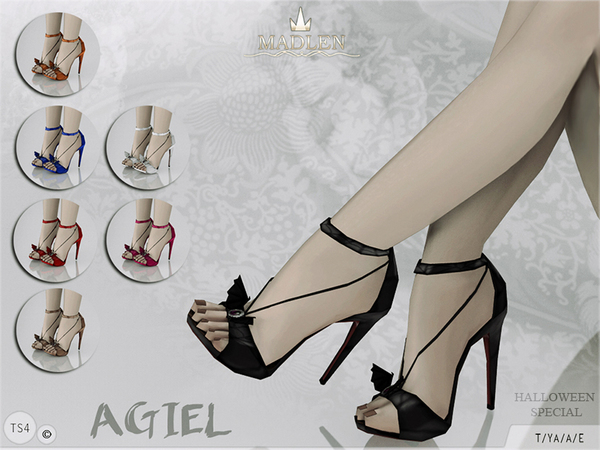  The Sims Resource: Madlen Agiel Shoes by MJ95