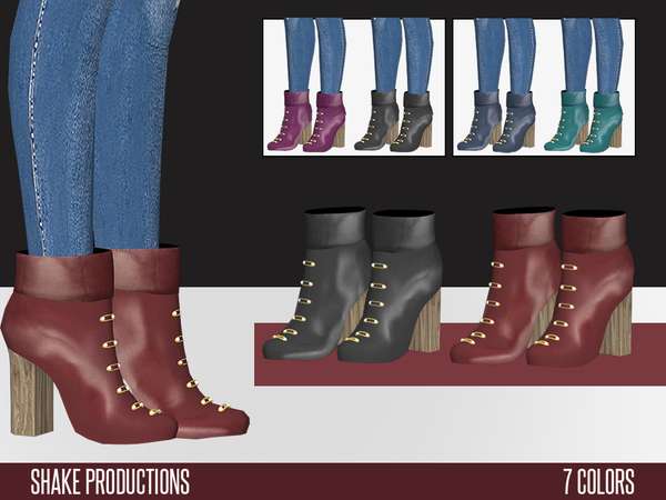  The Sims Resource: 43 Boots by ShakeProductions