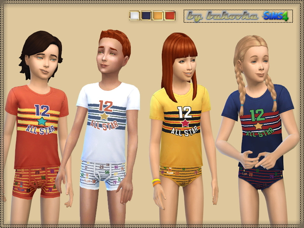  The Sims Resource: Set All Star by Bukovka