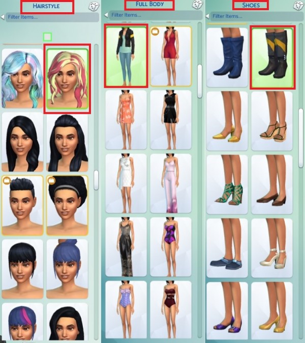  Mod The Sims: The Friendship Games Sunset Shimmer hair, clothes, and shoes by ladyyunachi