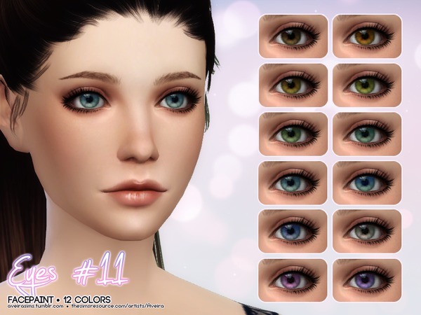  The Sims Resource: Eyes 11 by Aveira