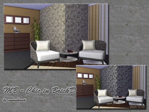  The Sims Resource: MB Chic in BrickD by matomibotaki