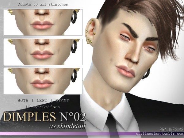  The Sims Resource: Skin Detail Collection N02 by Pralinesims