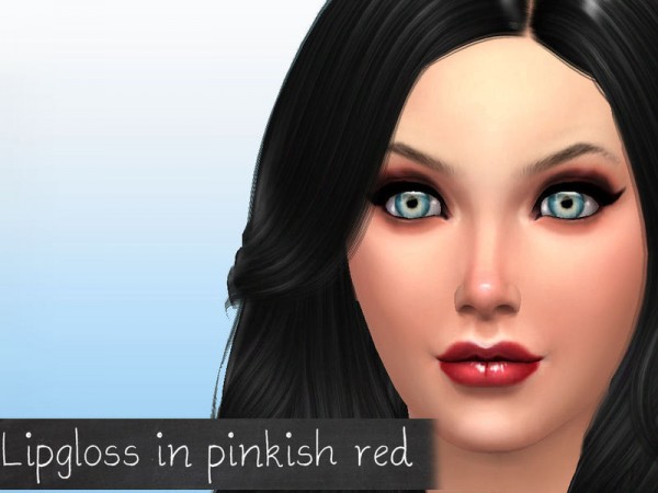  The Sims Resource: Plump Pout Lipgloss by Fortunecookie1