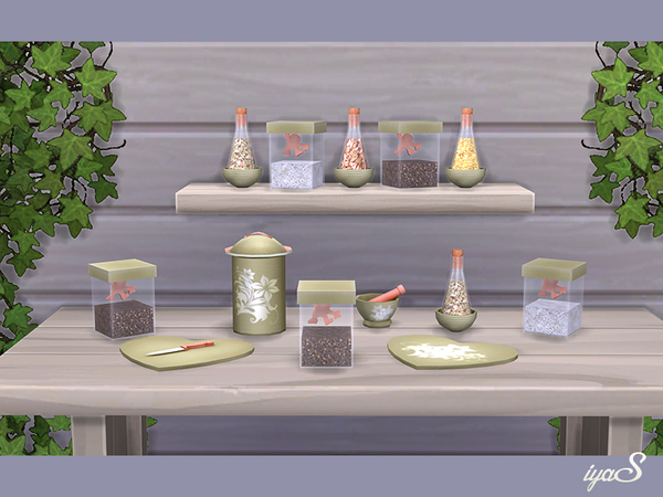  The Sims Resource: Olivia Cookware set by Soloriya