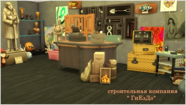  Sims 3 by Mulena: Uncle Carl shop