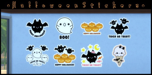  Decay Clown Sims: Halloween Stickers
