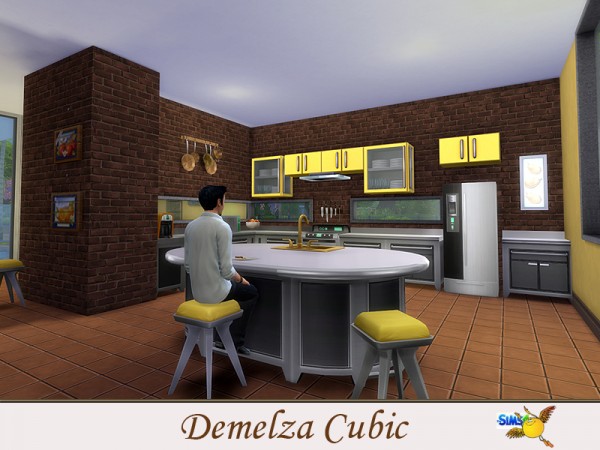  The Sims Resource: Demelza Cubic house by Evi