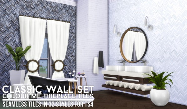  Simsational designs: UPDATED   Look At Me! Fireplace and Walls