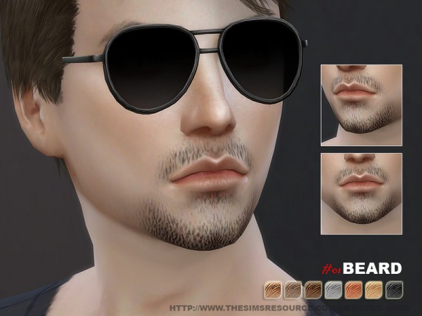  The Sims Resource: Beard 01 by S Club