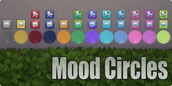  Mod The Sims: Mood Circle by Saptarshi