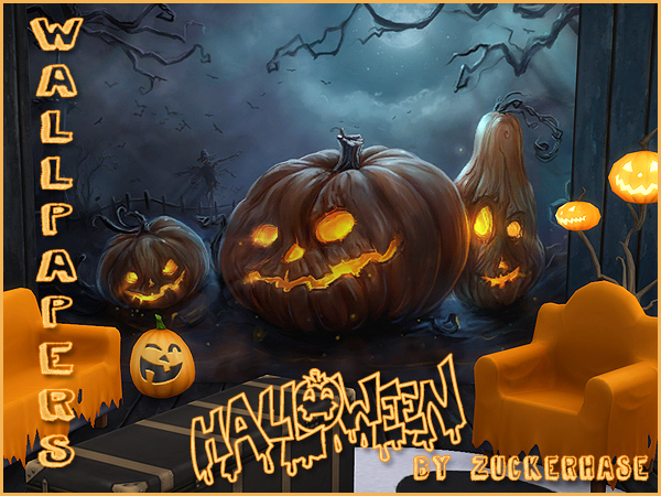  Akisima Sims Blog: Halloween Wallpapers