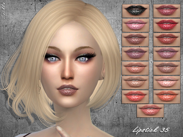  The Sims Resource: Lipstick 253 by Sintiklia