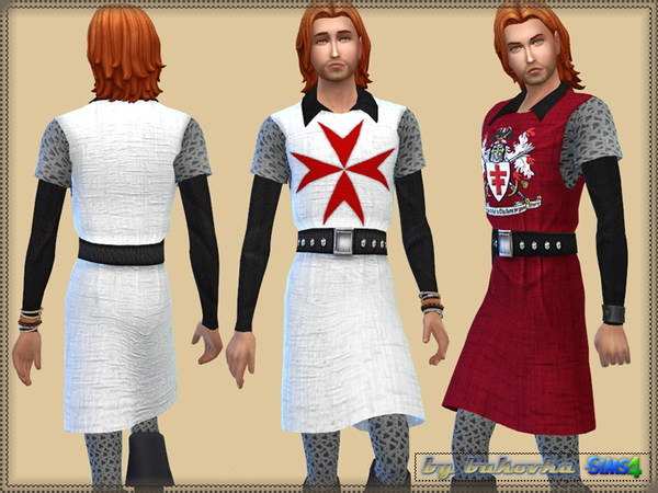 The Sims Resource: Knight Costume by Bukovka