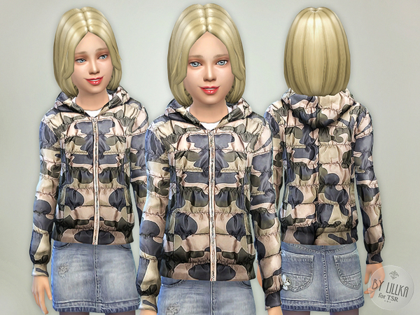  The Sims Resource: Padded Coat by lillka