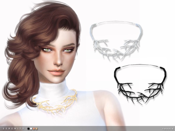 The Sims Resource: Serenity Necklace by toksik