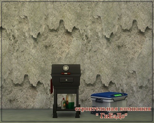  Sims 3 by Mulena: Plaster Walls 002y