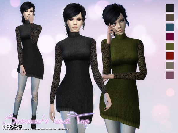  The Sims Resource: Summers end Top by Aveira