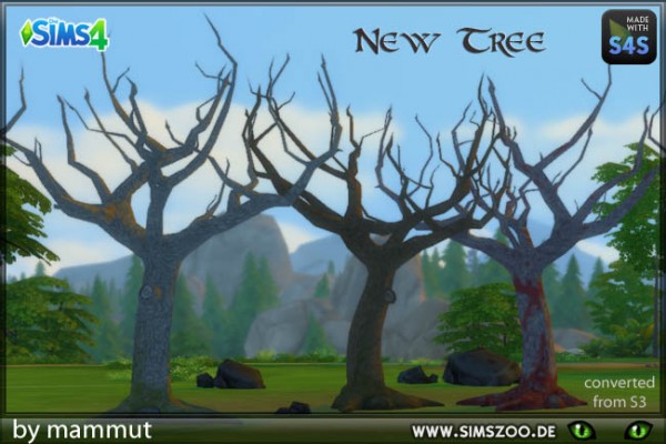  Blackys Sims 4 Zoo: Graveyard tree by  mammut