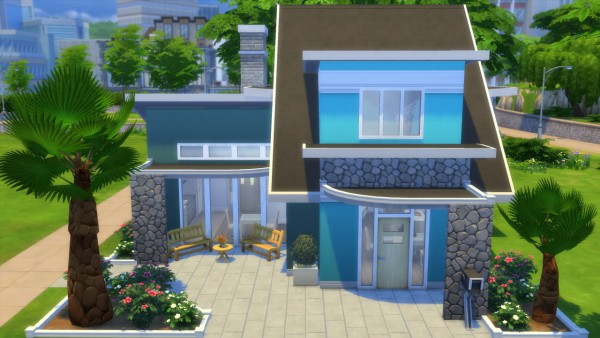  Totally Sims: Turquoise Family Villa