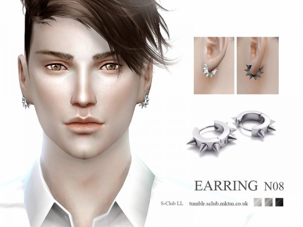  The Sims Resource: Earrings 07 by S Club