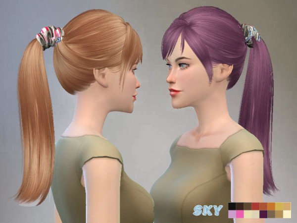  The Sims Resource: Skysims 115 Hairstyle