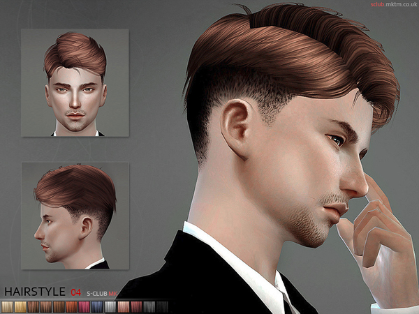  The Sims Resource: Hair N4 by S Club
