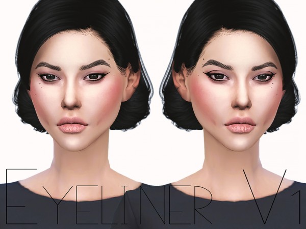  The Sims Resource: Eyeliner V1 by Ms Blue