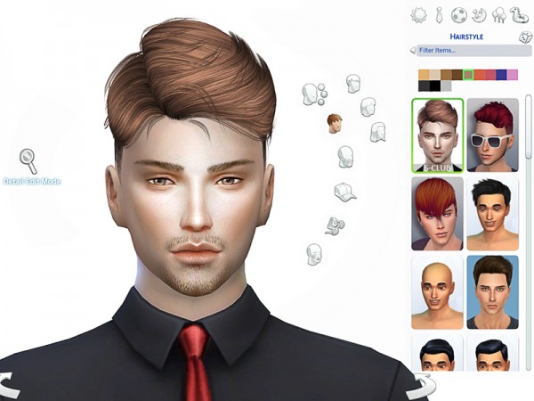  The Sims Resource: Hair N4 by S Club