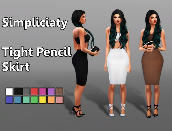  Simpliciaty: Tight Pencil Skirt